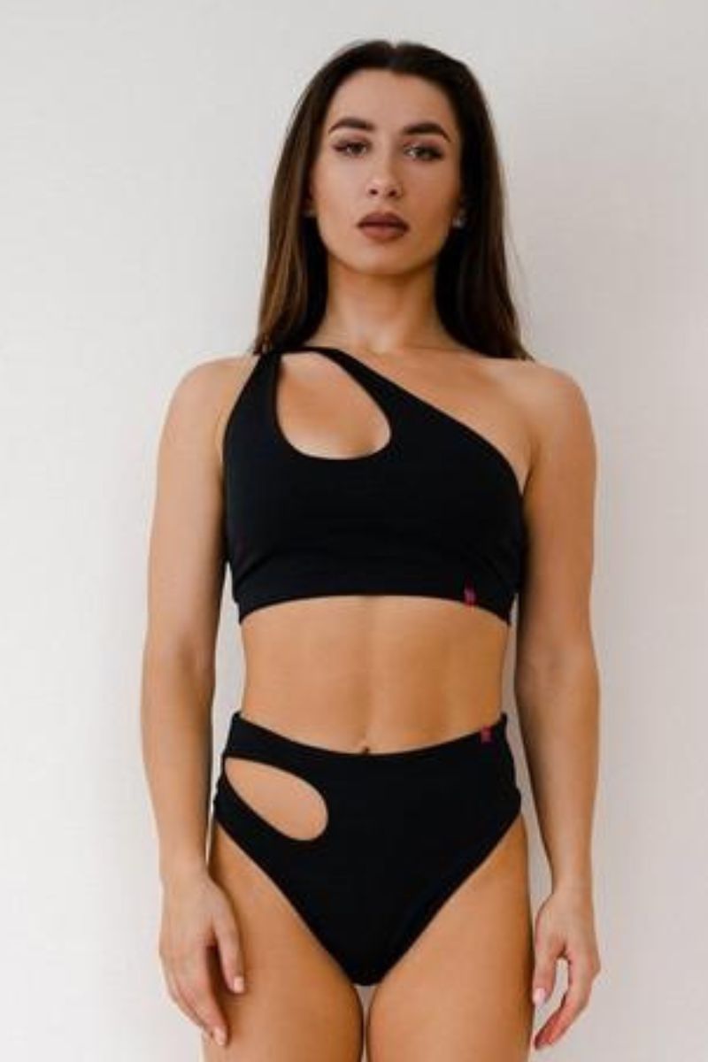 Pole Addict Mesmerised Bottom - Black-Pole Addict-Pole Junkie