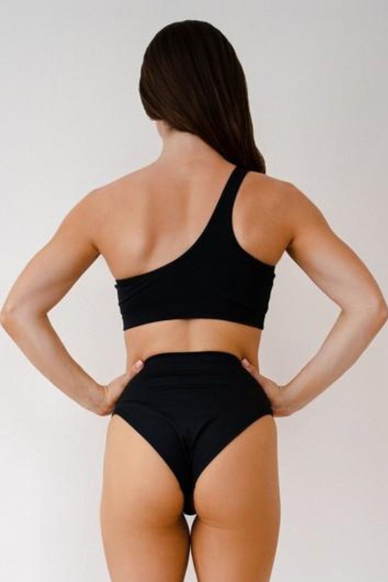 Pole Addict Mesmerised Top - Black-Pole Addict-Pole Junkie