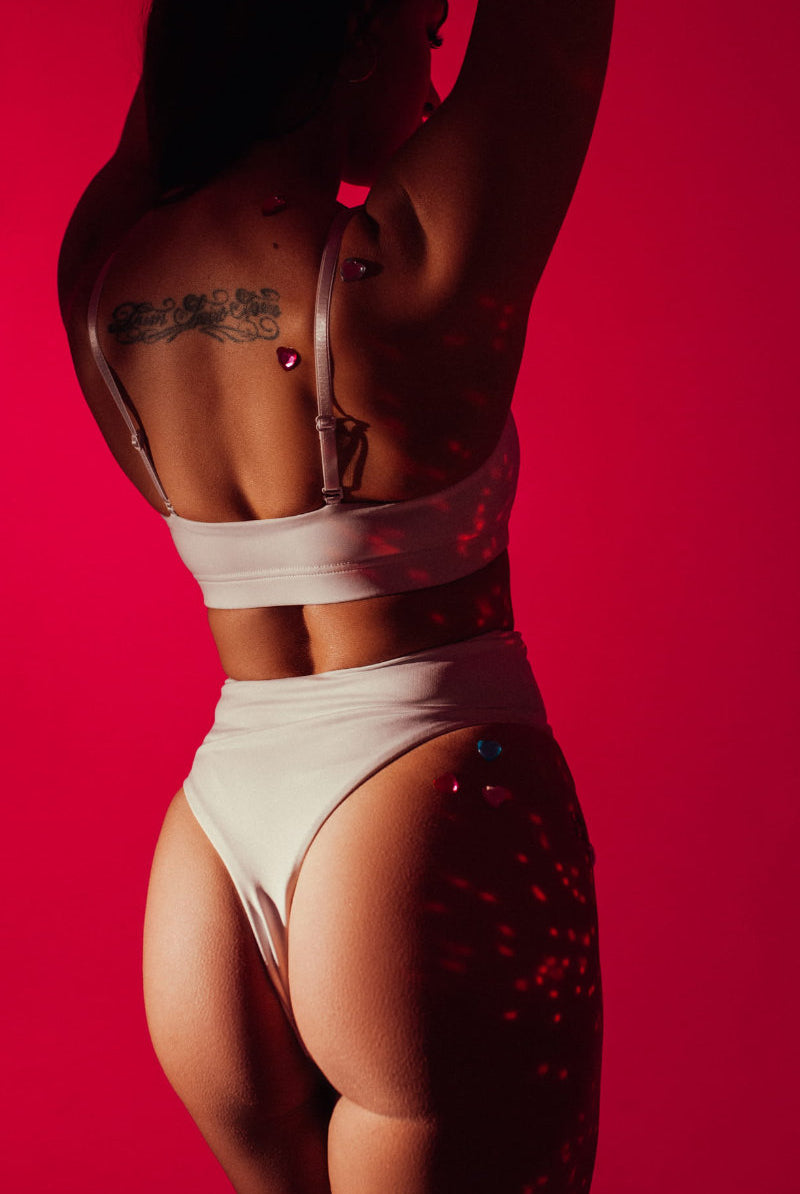 Pole Addict Bliss Top - White-Pole Addict-Pole Junkie