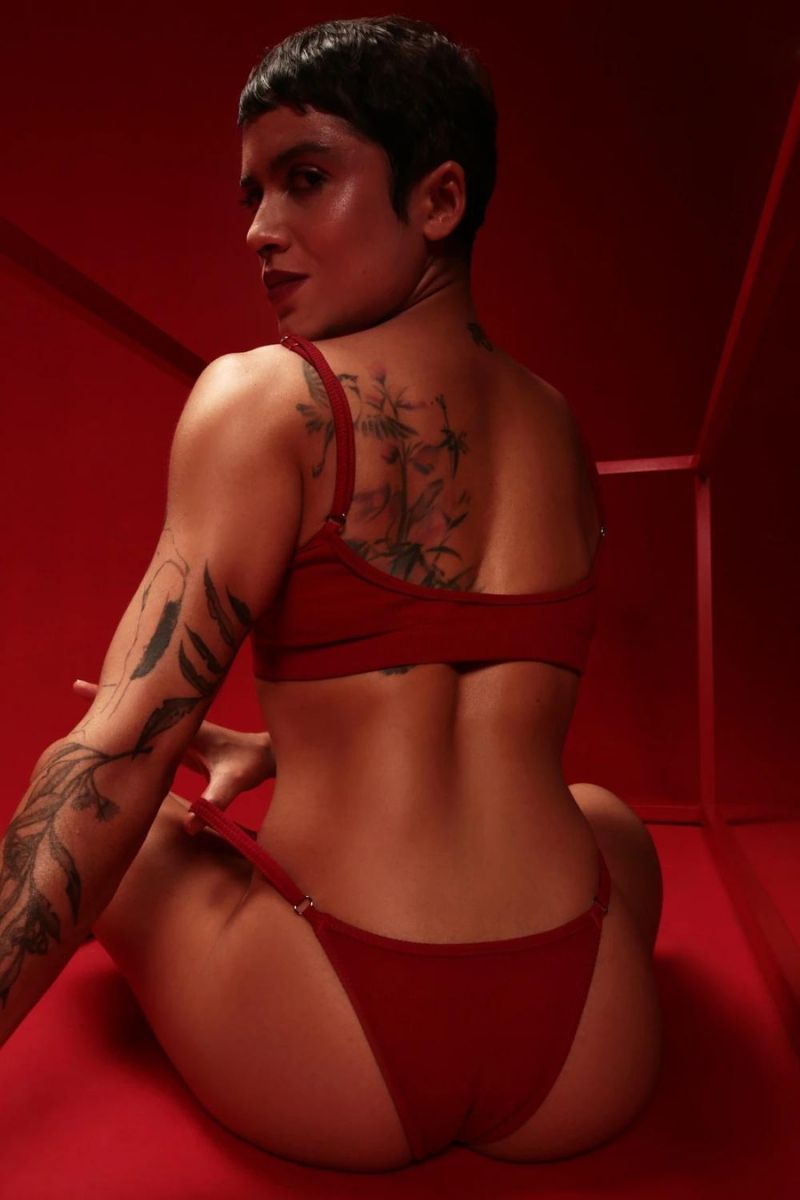 Rolling KI Cheeky Bottoms - Cherry-Rolling-Pole Junkie