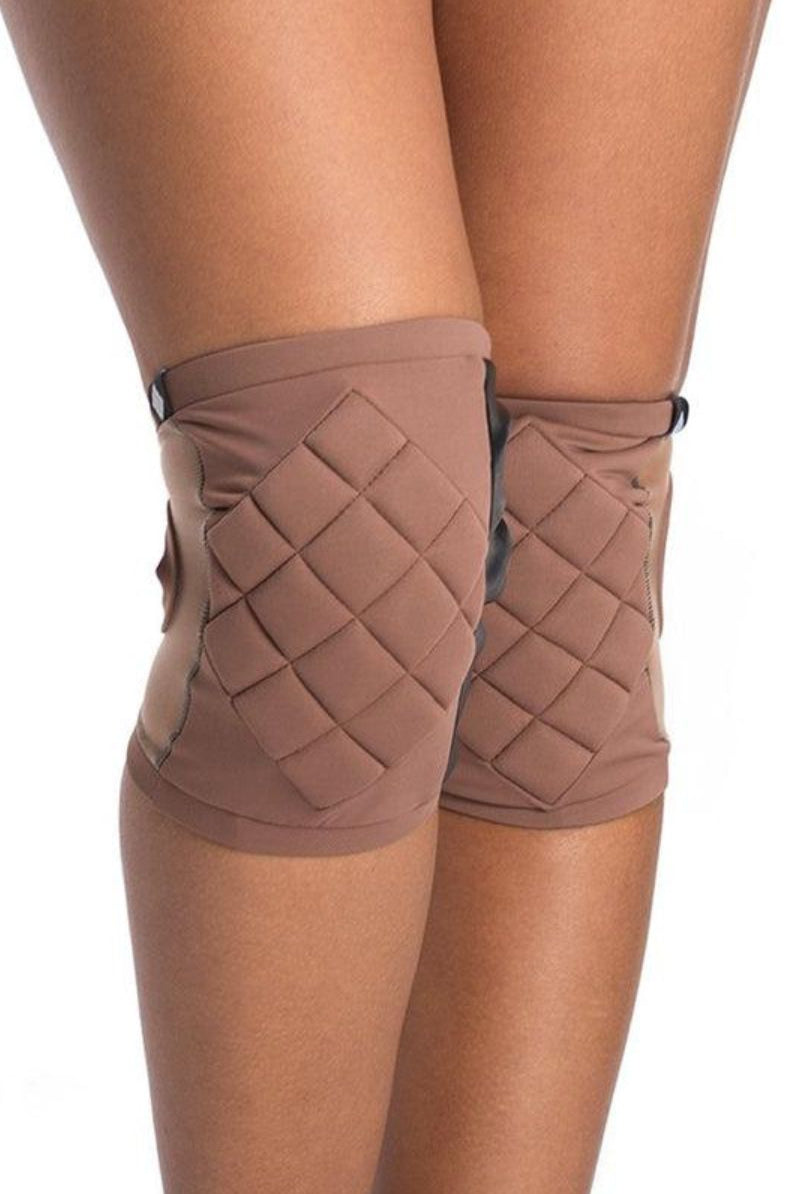 Poledancerka Grippy Kneepads - Nude 02 (with Pocket)-Poledancerka-Pole Junkie