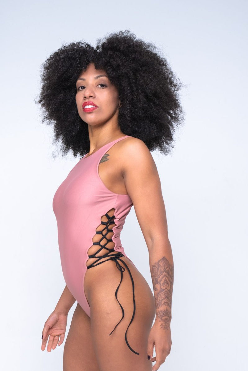 Sorte My New Crush Bodysuit - Rose-Sorte-Pole Junkie