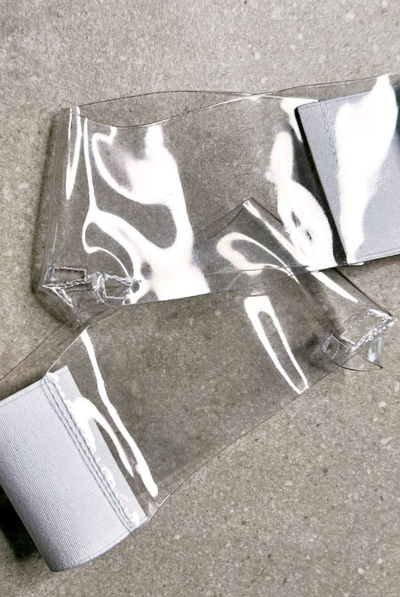 Hella Heels Stiletto Protectors - Clear & White-Hella Heels-Pole Junkie