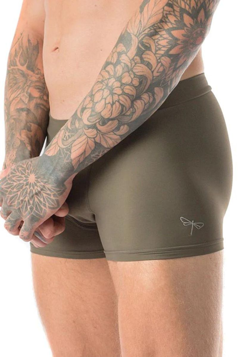 Dragonfly Mike Shorts - Khaki-Dragonfly-Pole Junkie
