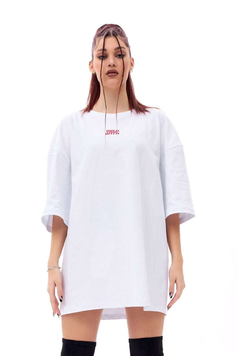 MÆD Toxic Bitch T-Shirts - White-MÆD-Pole Junkie