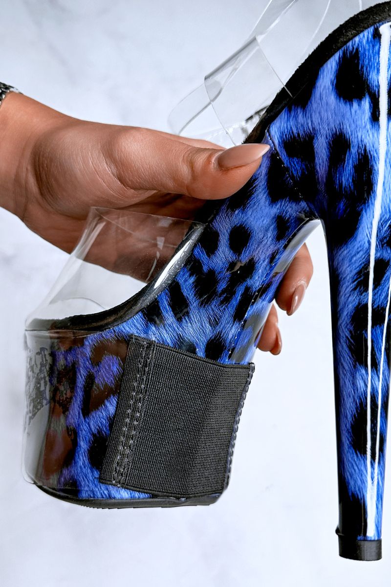 Hella Heels Stiletto Protectors - Clear & Black-Hella Heels-Pole Junkie