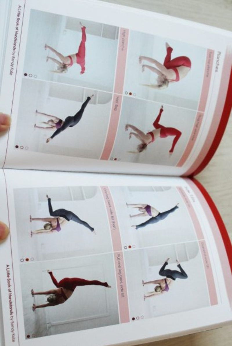 Bendy Brand Book - A Little Book of Handstands (paperback)-Bendy Brand-Pole Junkie