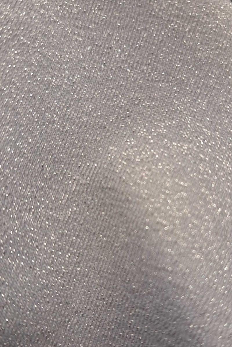 CXIX Aphrodite Sparkle Bodysuit - Silver with Silver Sparkle-Creatures of XIX-Pole Junkie