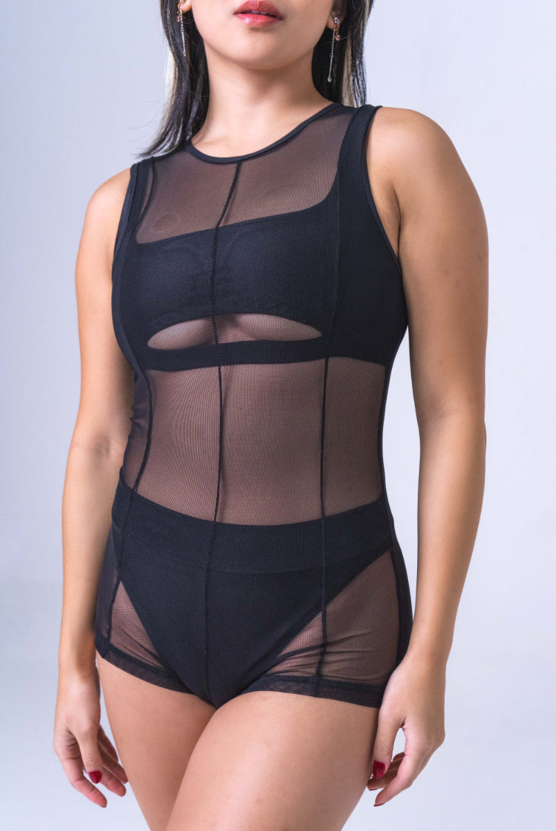 Sorte Inner Voice Bodysuit - Black-Sorte-Pole Junkie