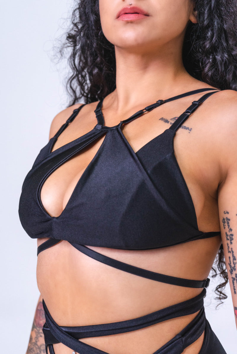 Sorte Wild Top - Black-Sorte-Pole Junkie