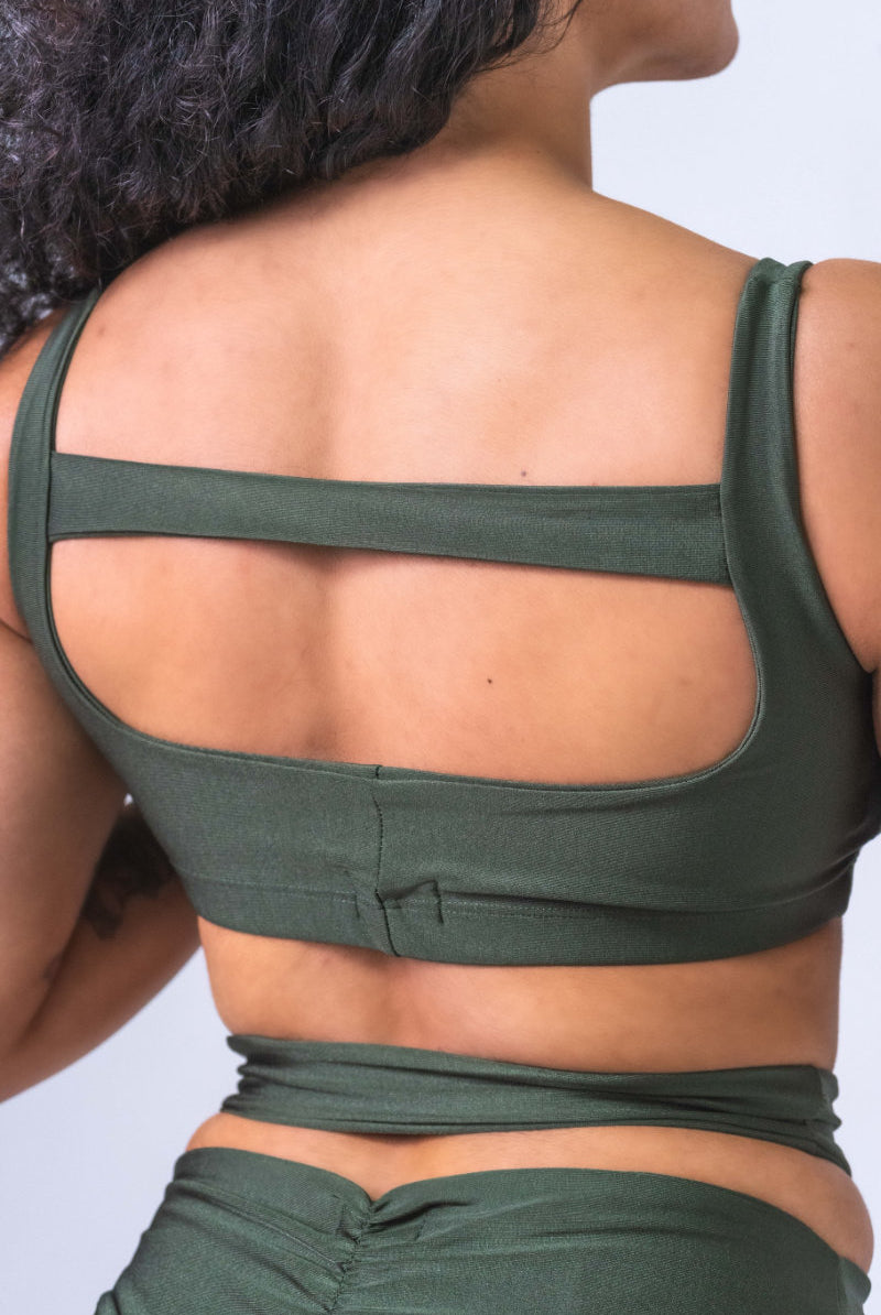 Sorte Instinct Top - Seaweed-Sorte-Pole Junkie