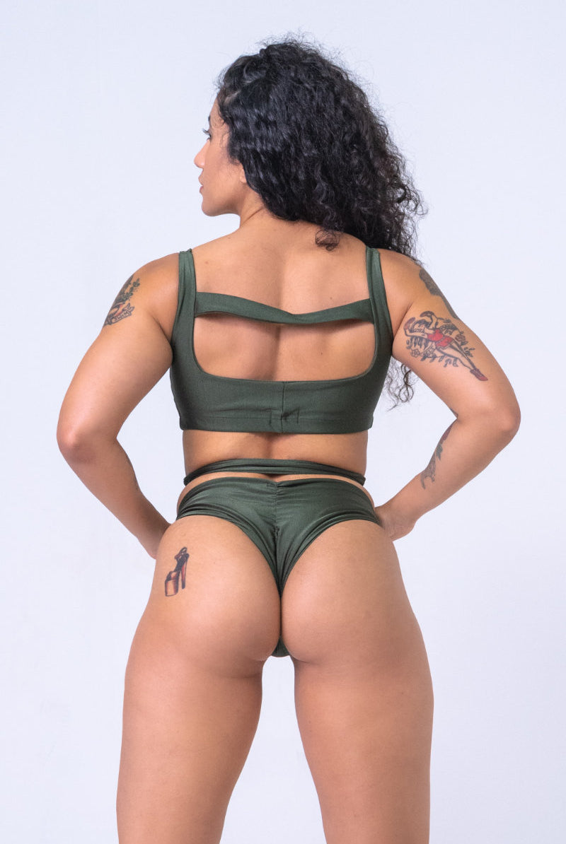 Sorte Instinct Top - Seaweed-Sorte-Pole Junkie