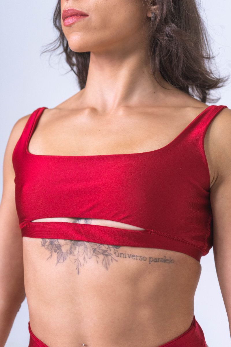 Sorte Spirit Top - Poppy Red-Sorte-Pole Junkie