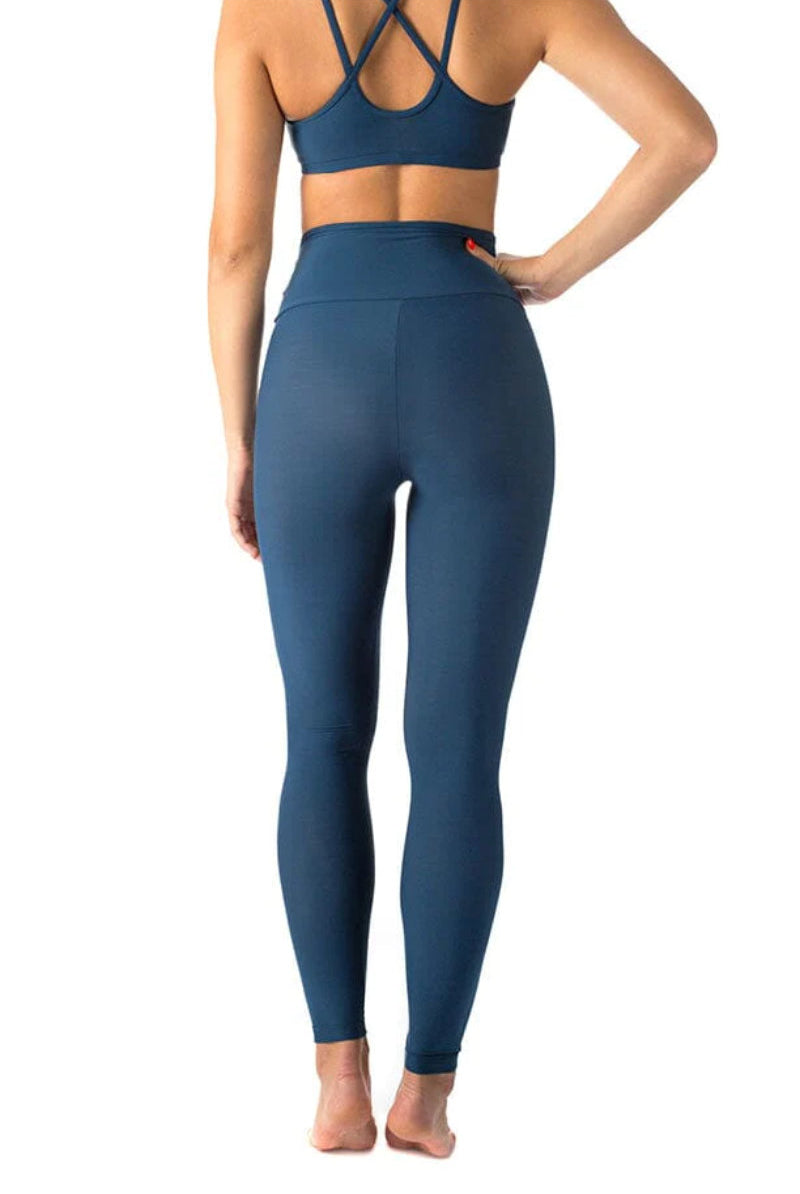 Dragonfly Adele Leggings - Petrol-Dragonfly-Pole Junkie