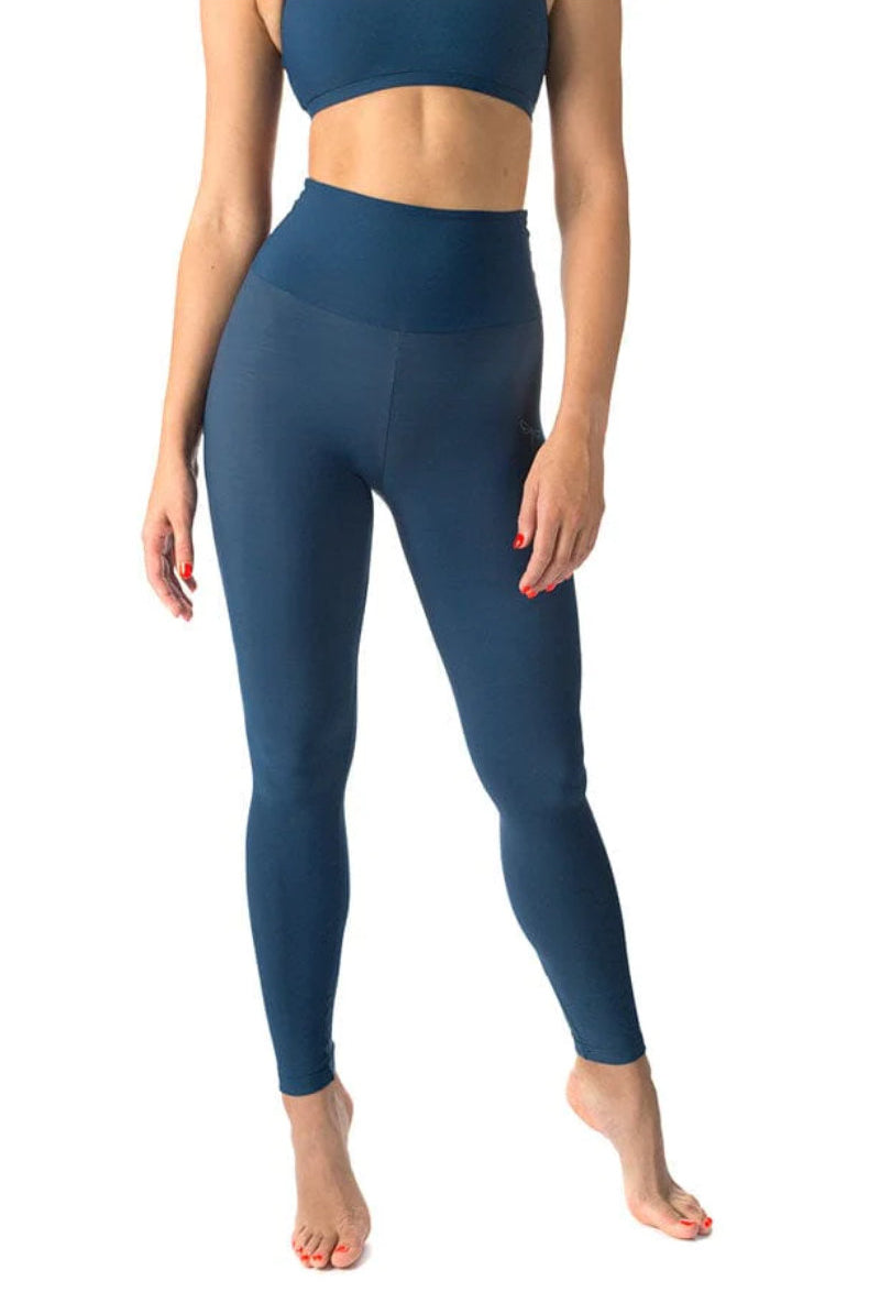 Dragonfly Adele Leggings - Petrol-Dragonfly-Pole Junkie