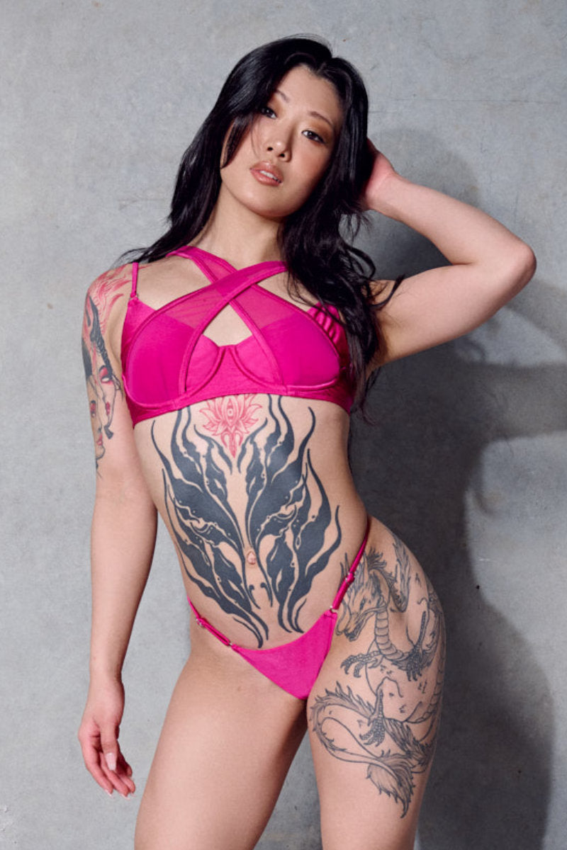 CXIX Classique Scrunch Bottoms - Berry-Creatures of XIX-Pole Junkie