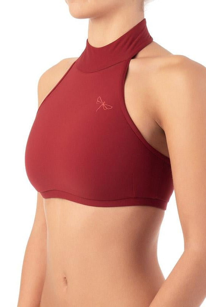 Dragonfly Lisette Top - Burgundy-Dragonfly-Pole Junkie