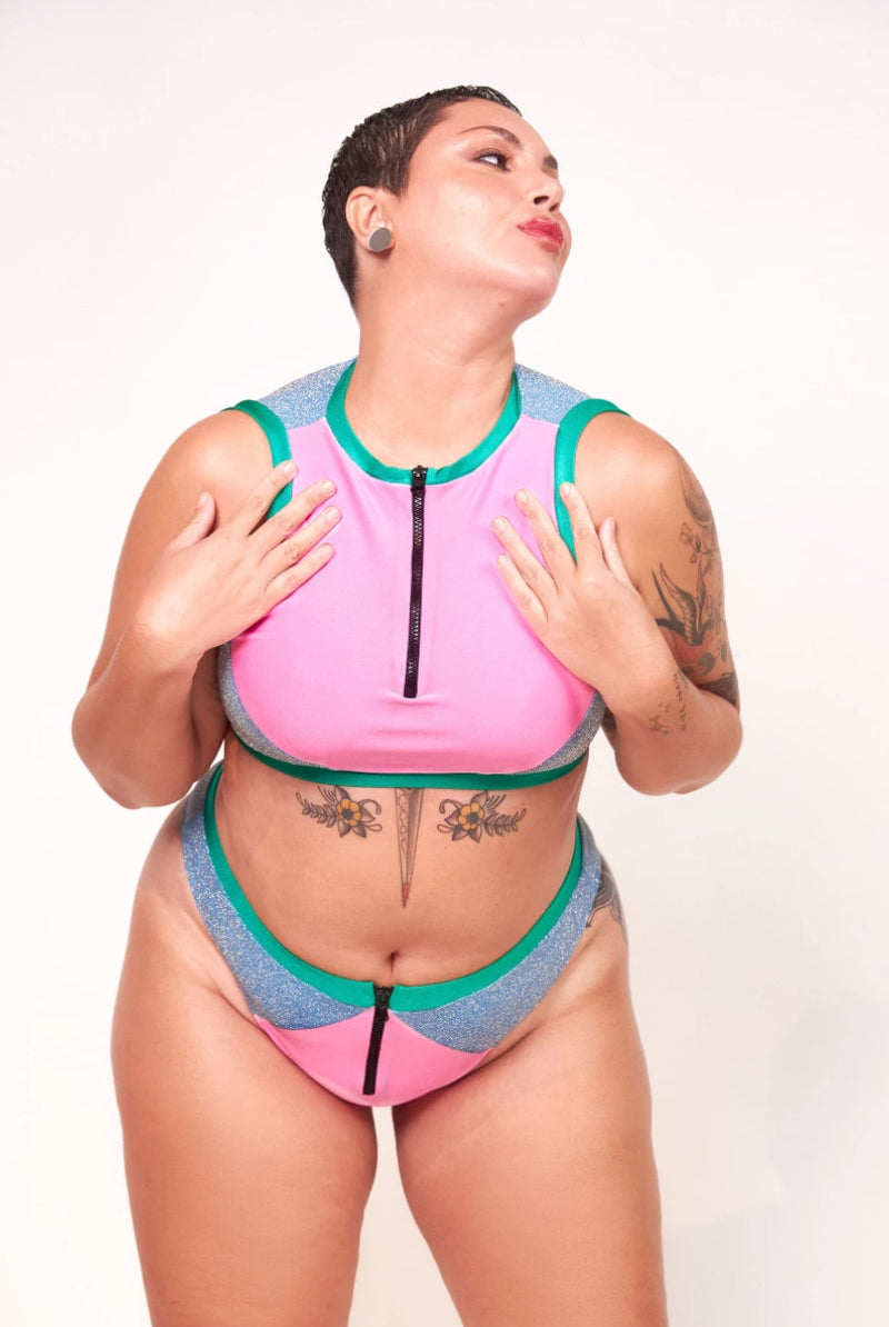 Rolling Bonde Samba Shorts - Pastel-Rolling-Pole Junkie