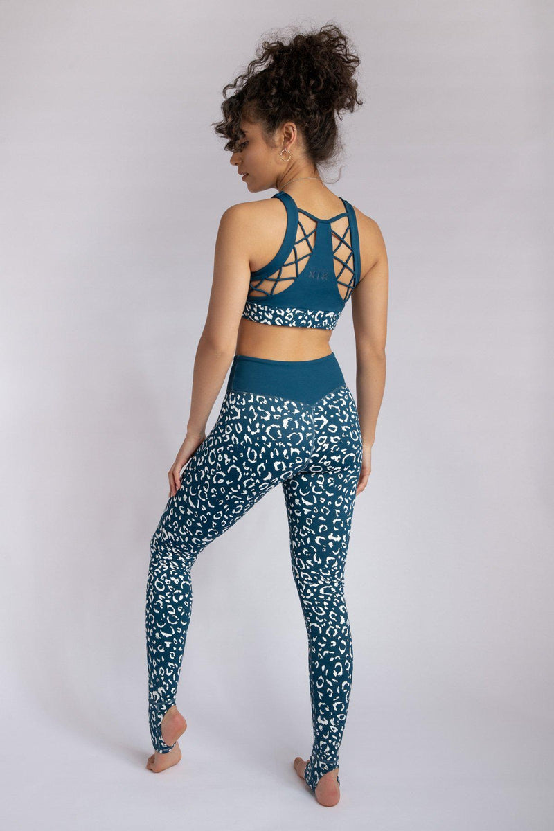 CXIX Gecko Grip Leggings - Twilight Leopard-Creatures of XIX-Pole Junkie