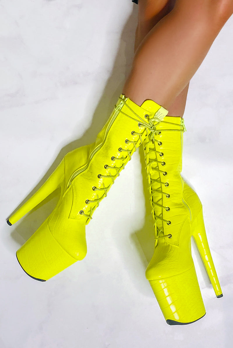 Hella Heels OH SNAP Boots - 8inch-Hella Heels-Pole Junkie