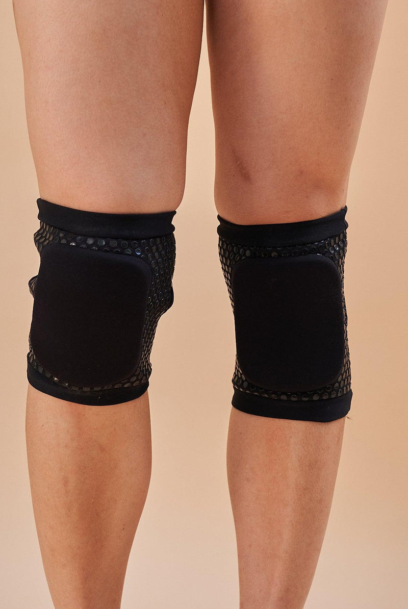 Lunalae Sticky Slim Look Kneepads - Black-Lunalae-Pole Junkie