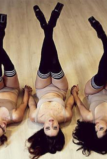 Rolling Over the Knee Socks - Striped Black/White (3 Sizes Available)-Rolling-Pole Junkie