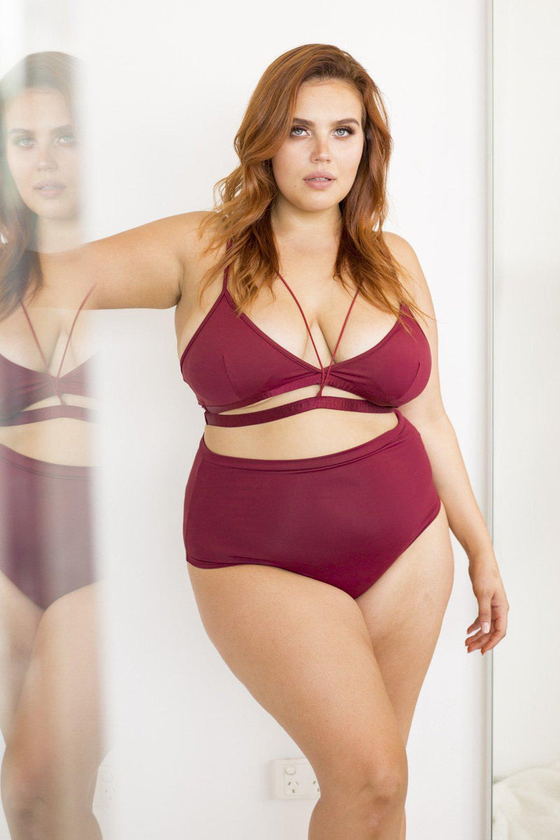 Lunalae Bella Top - Wine-Lunalae-Pole Junkie