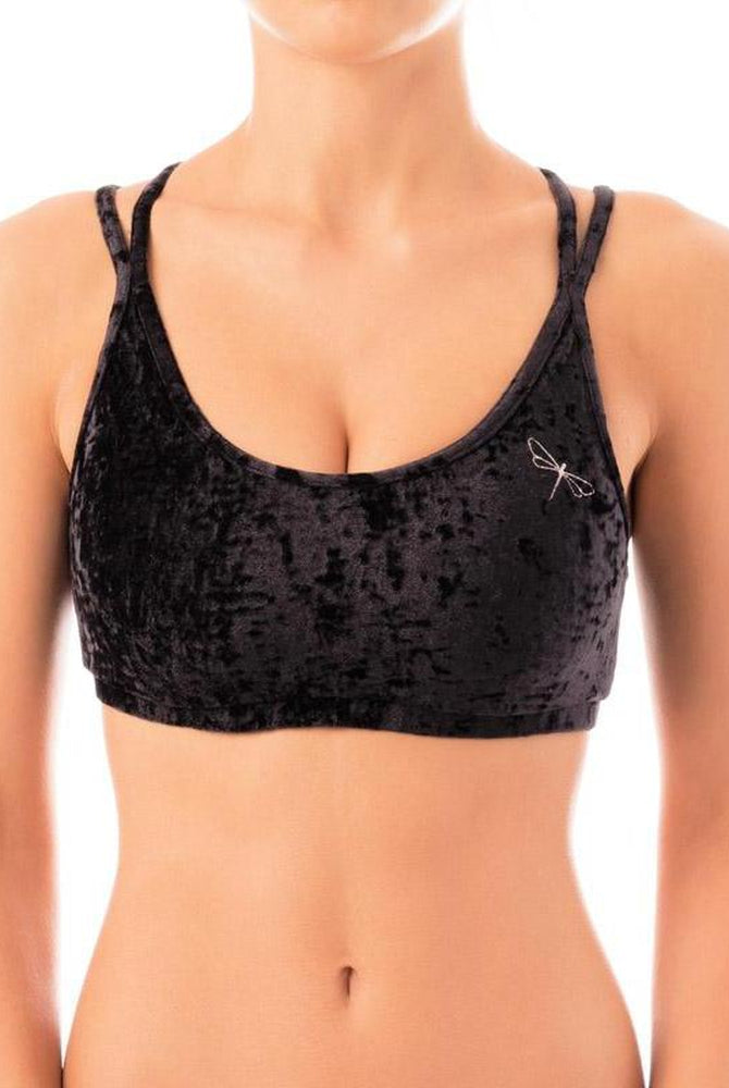 Dragonfly Nicole Top - Velvet Black-Dragonfly-Pole Junkie