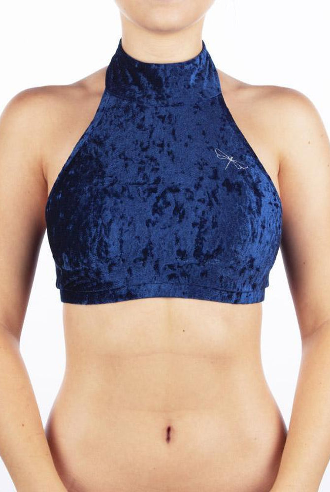 Dragonfly Lisette Top - Velvet Blue-Dragonfly-Pole Junkie