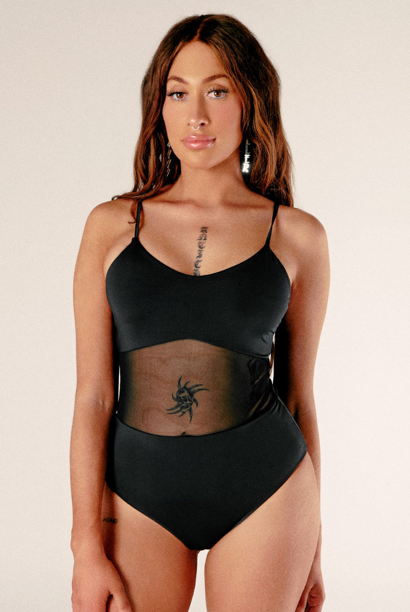 CXIX Baddies Bodysuit - Onyx-Creatures of XIX-Pole Junkie