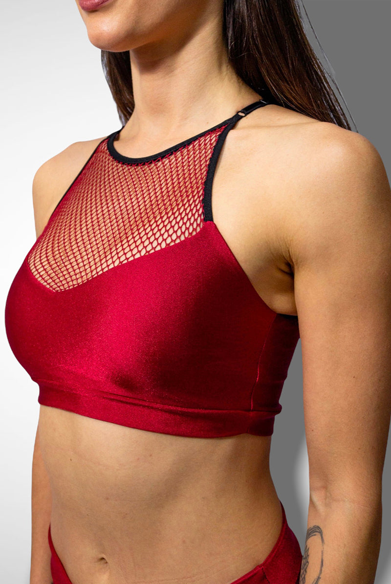 Sorte Coleus Top - Red-Sorte-Pole Junkie