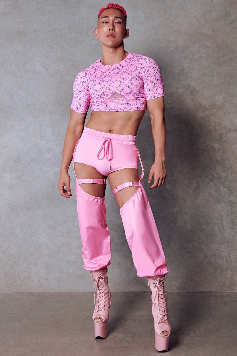 CXIX 119 Chaps - Pink-Creatures of XIX-Pole Junkie