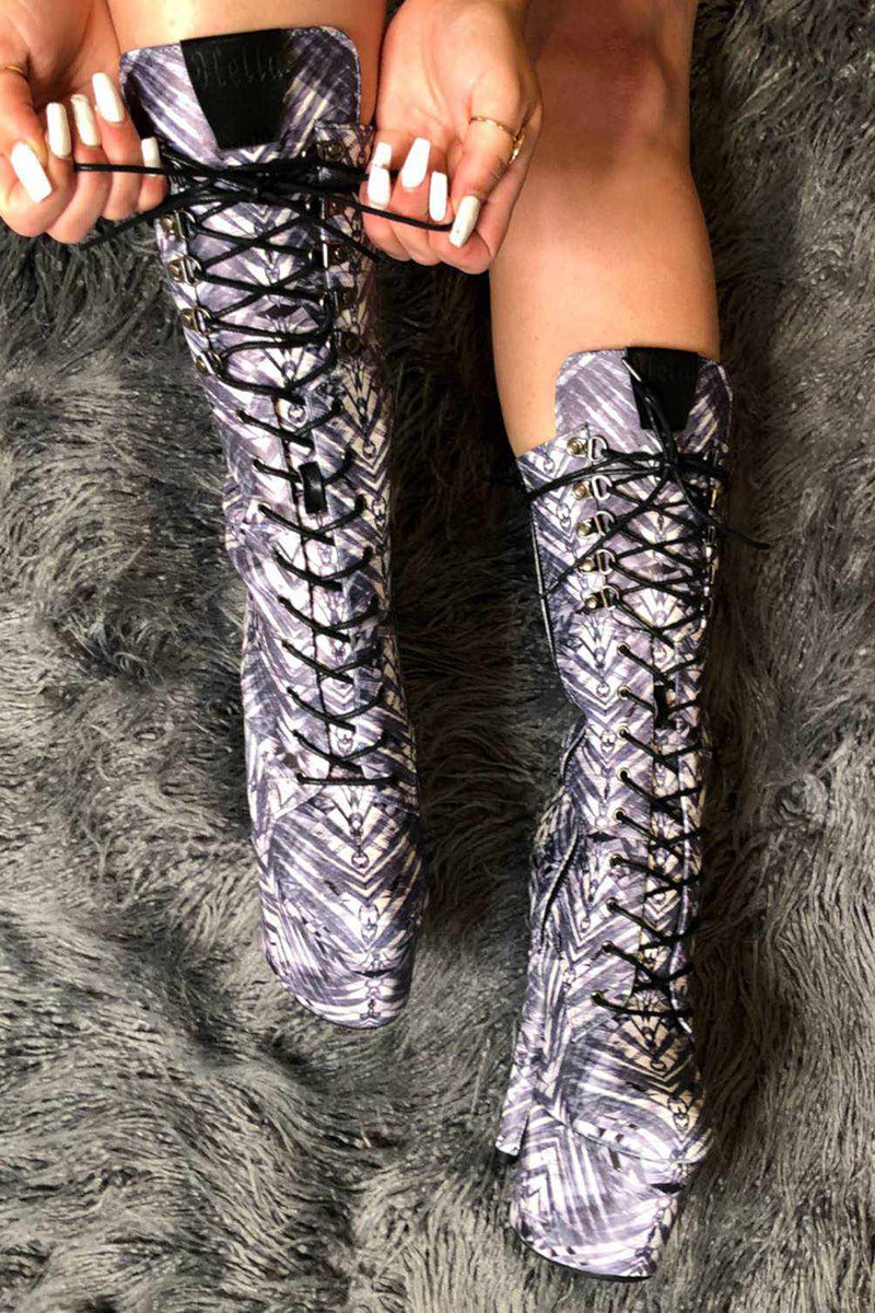 Hella Heels Cult Boots - 7inch-Hella Heels-Pole Junkie