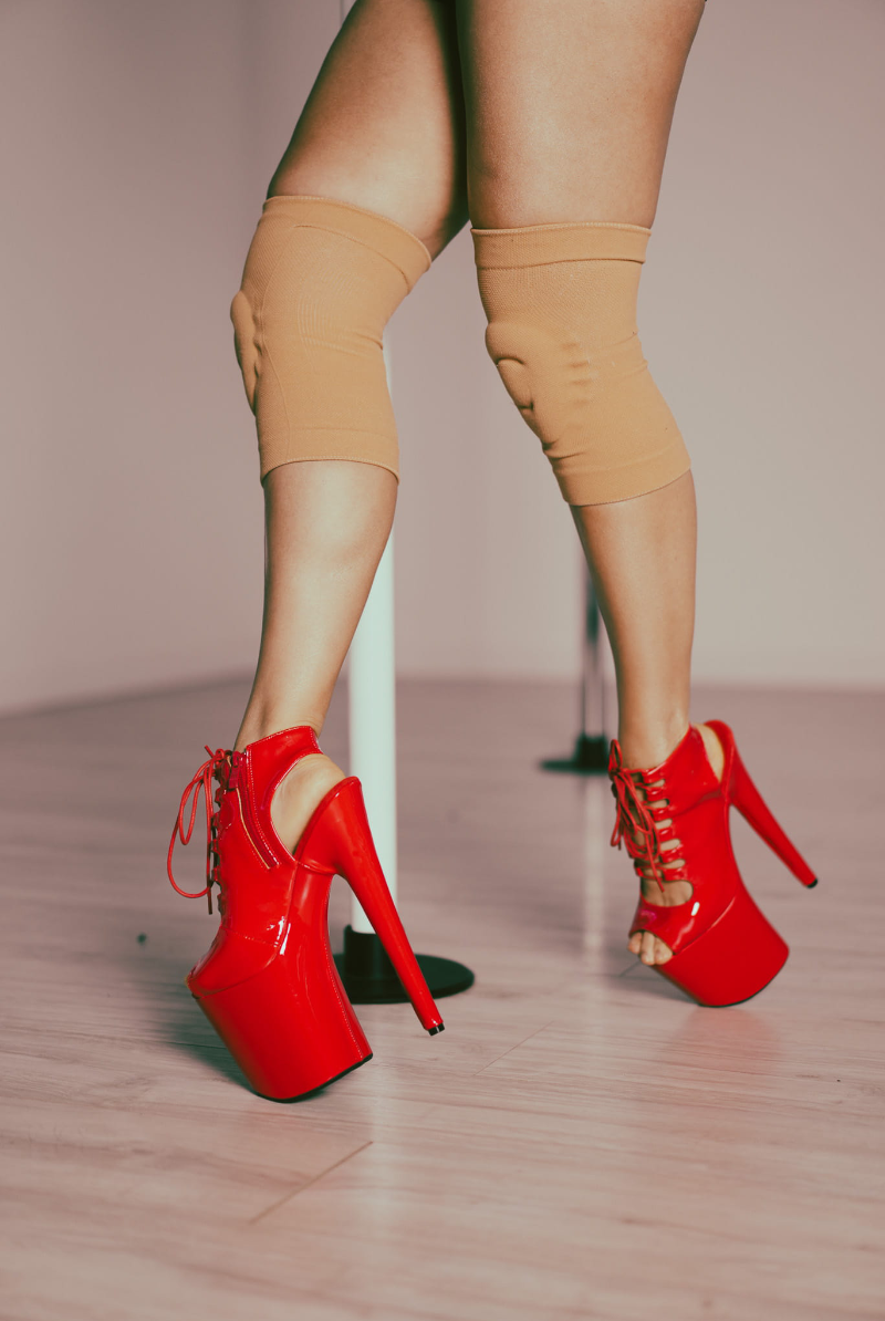 Pole Addict Kneepads - Sea Sand-Pole Addict-Pole Junkie