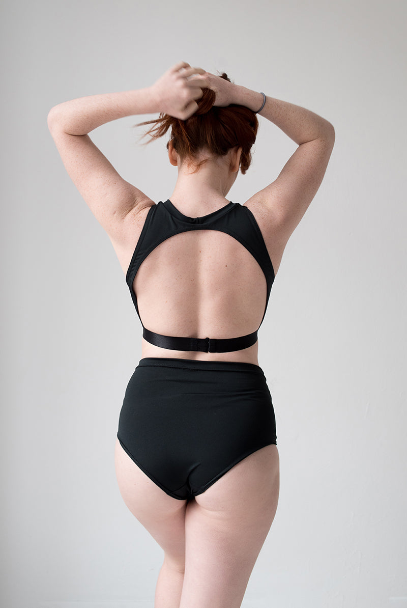 Pole Addict High Waisted Shorts - Black-Pole Addict-Pole Junkie