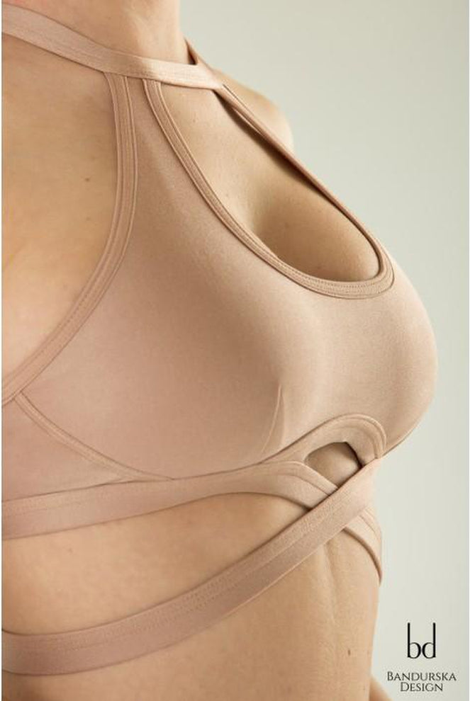 Bandurska Down To Earth Top - Beige-Bandurska-Pole Junkie