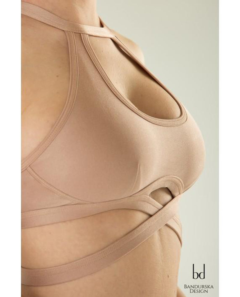 Bandurska Down To Earth Top - Beige-Bandurska-Pole Junkie