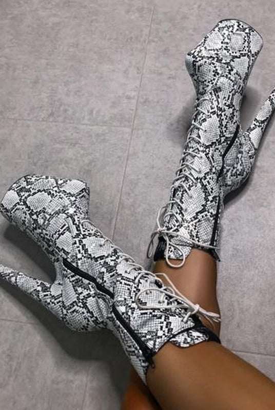 Hella Heels Mamba Boots - 8inch-Hella Heels-Pole Junkie