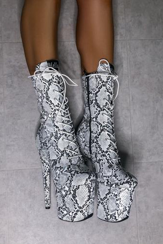 Hella Heels Mamba Boots - 8inch-Hella Heels-Pole Junkie