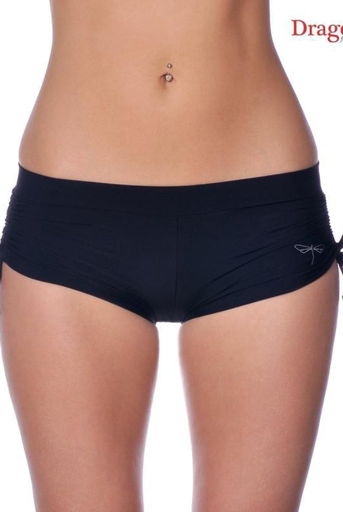 Dragonfly Emily Shorts - Black-Dragonfly-Pole Junkie