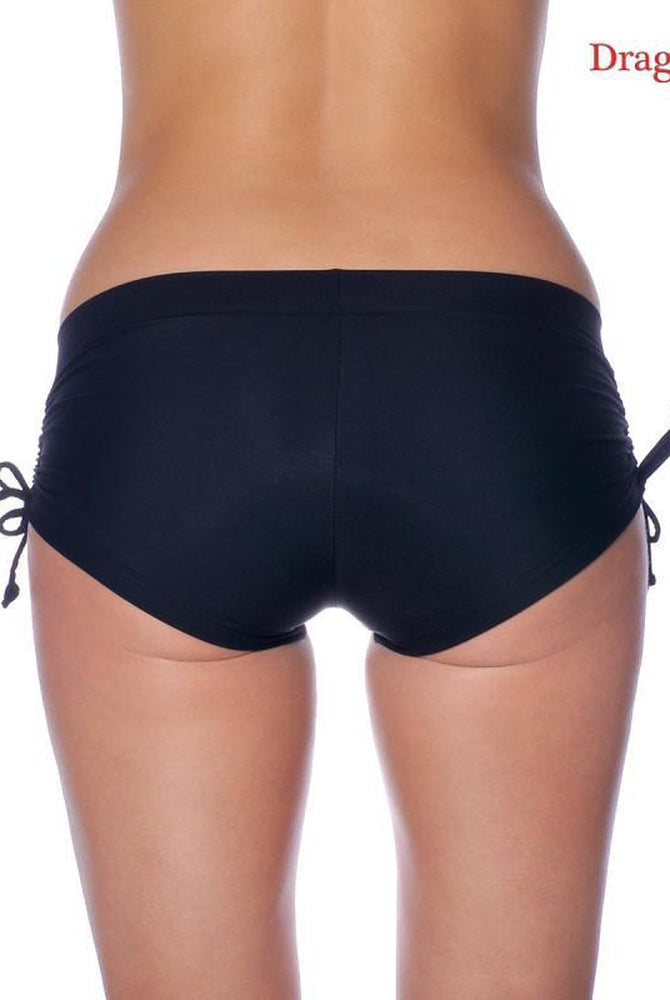 Dragonfly Emily Shorts - Black-Dragonfly-Pole Junkie