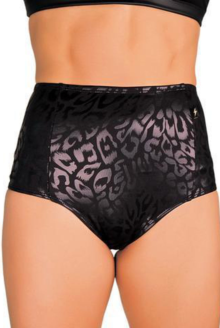 Cleo the Hurricane Fierce Cheetah High Waisted Shorts-Cleo the Hurricane-Pole Junkie