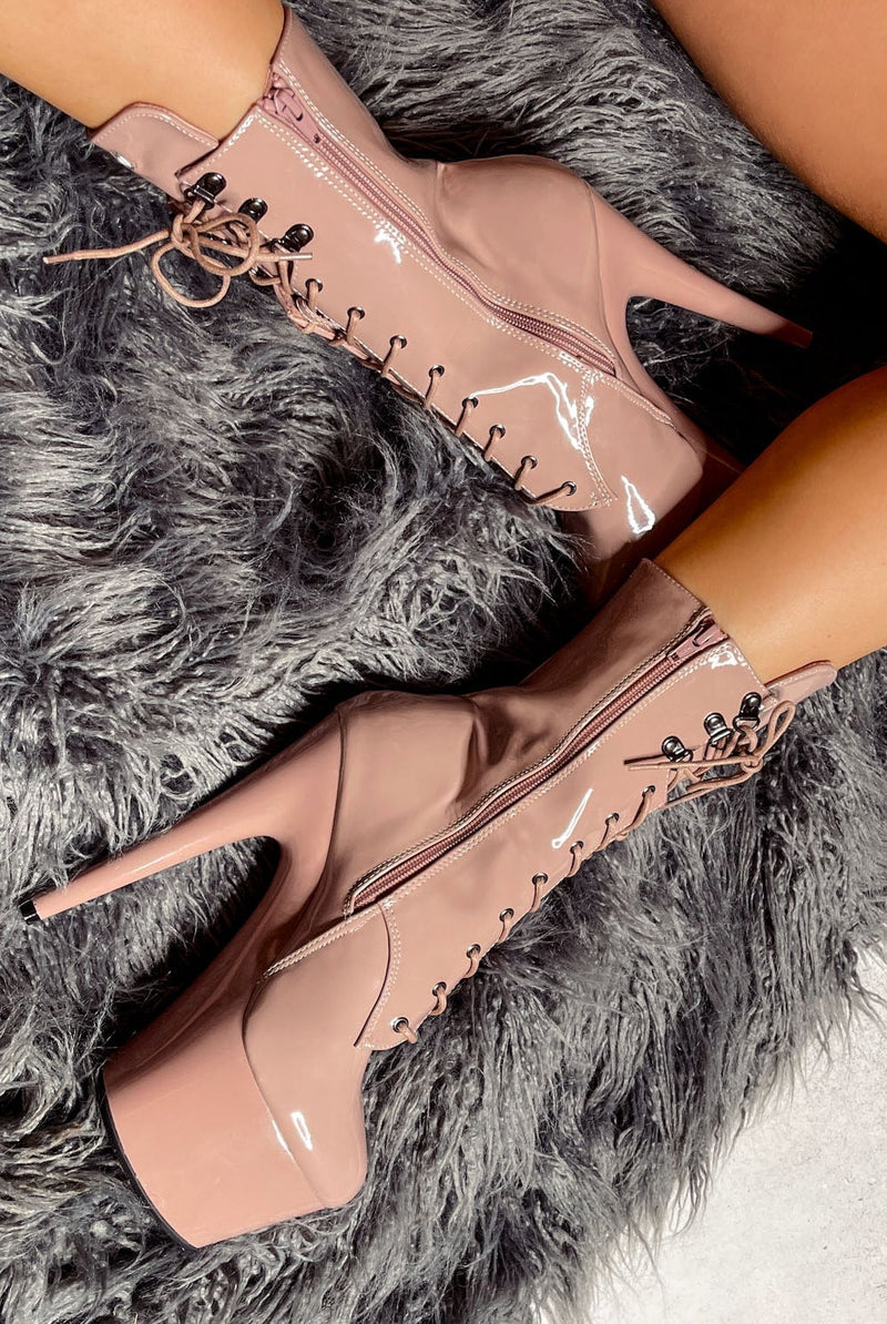 Hella Heels LipKit 7inch Boots - Boujee-Hella Heels-Pole Junkie