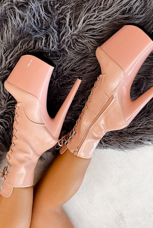 Hella Heels LipKit 8inch Boots - Dream On-Hella Heels-Pole Junkie