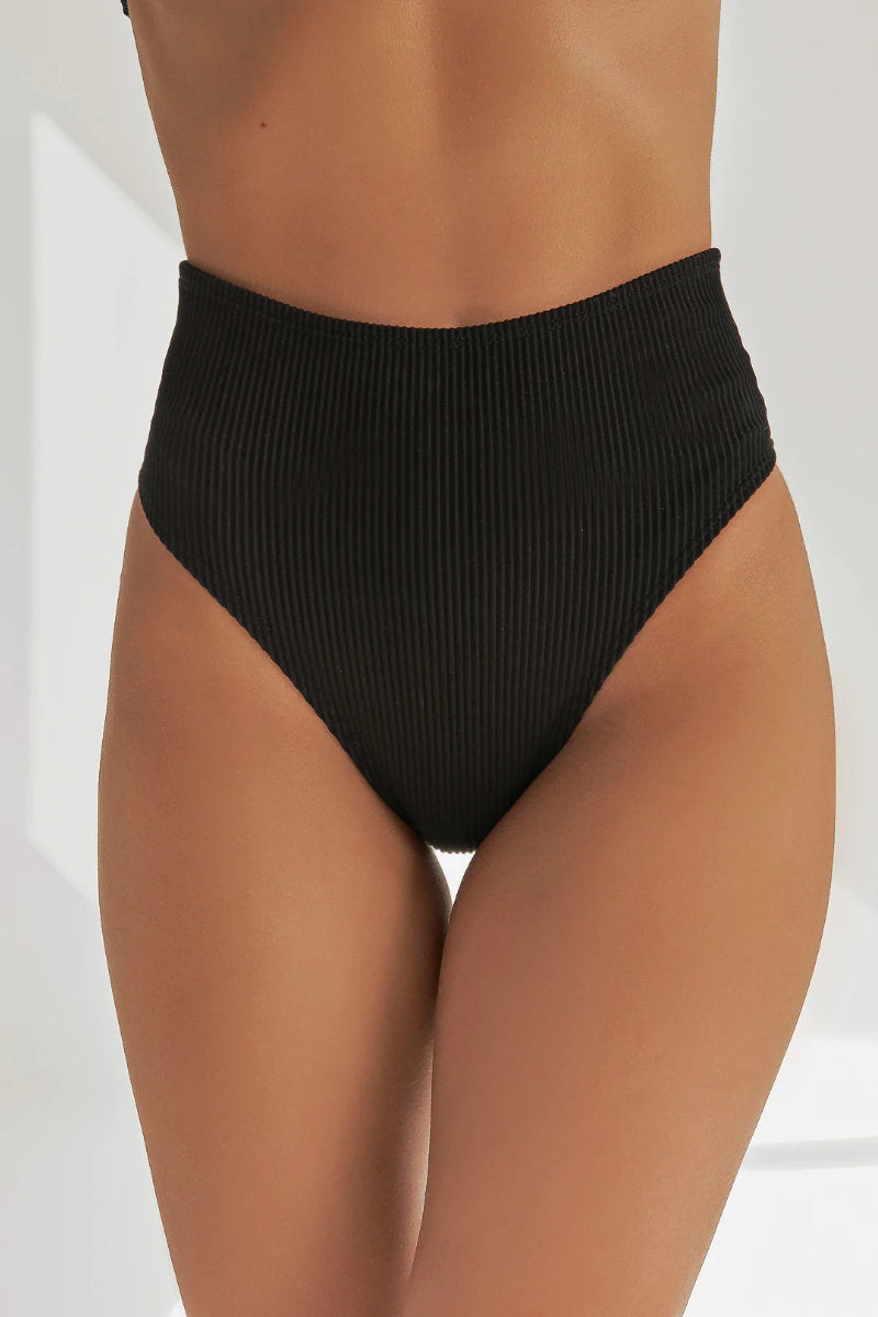 HotCakes Polewear High Waist Bottoms - Black Coffee-Hot Cakes-Pole Junkie