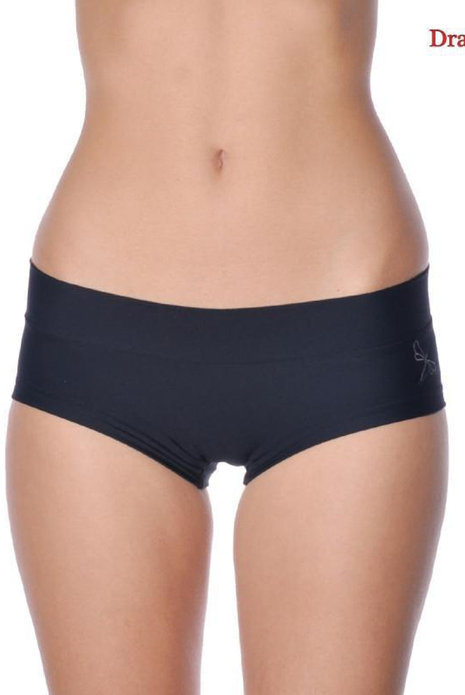 Dragonfly Hot Pants - Black-Dragonfly-Pole Junkie