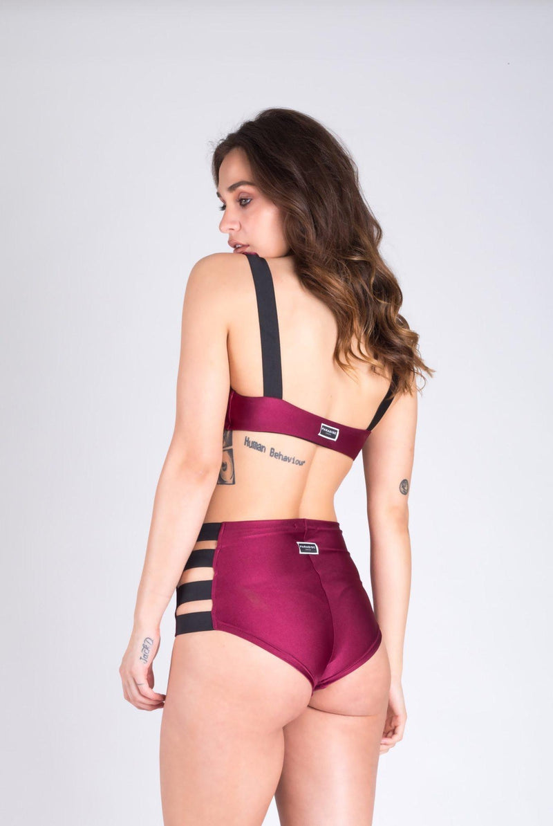 Paradise Chick Action Top - Cherry-Paradise Chick-Pole Junkie