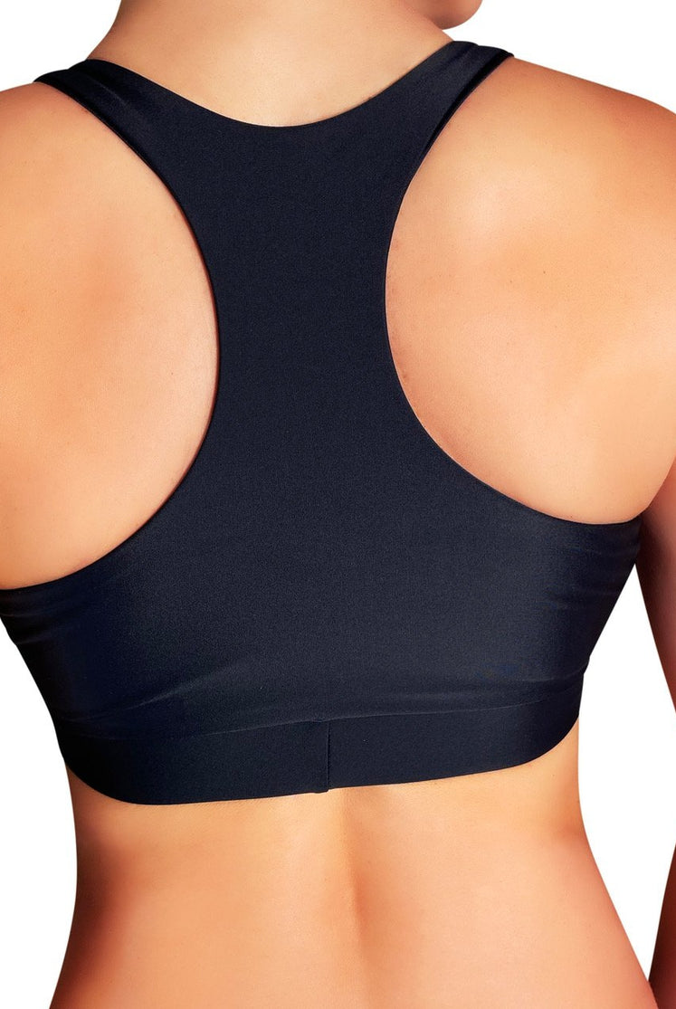 Cleo the Hurricane Twist Sports Bra - Black-Cleo the Hurricane-Pole Junkie