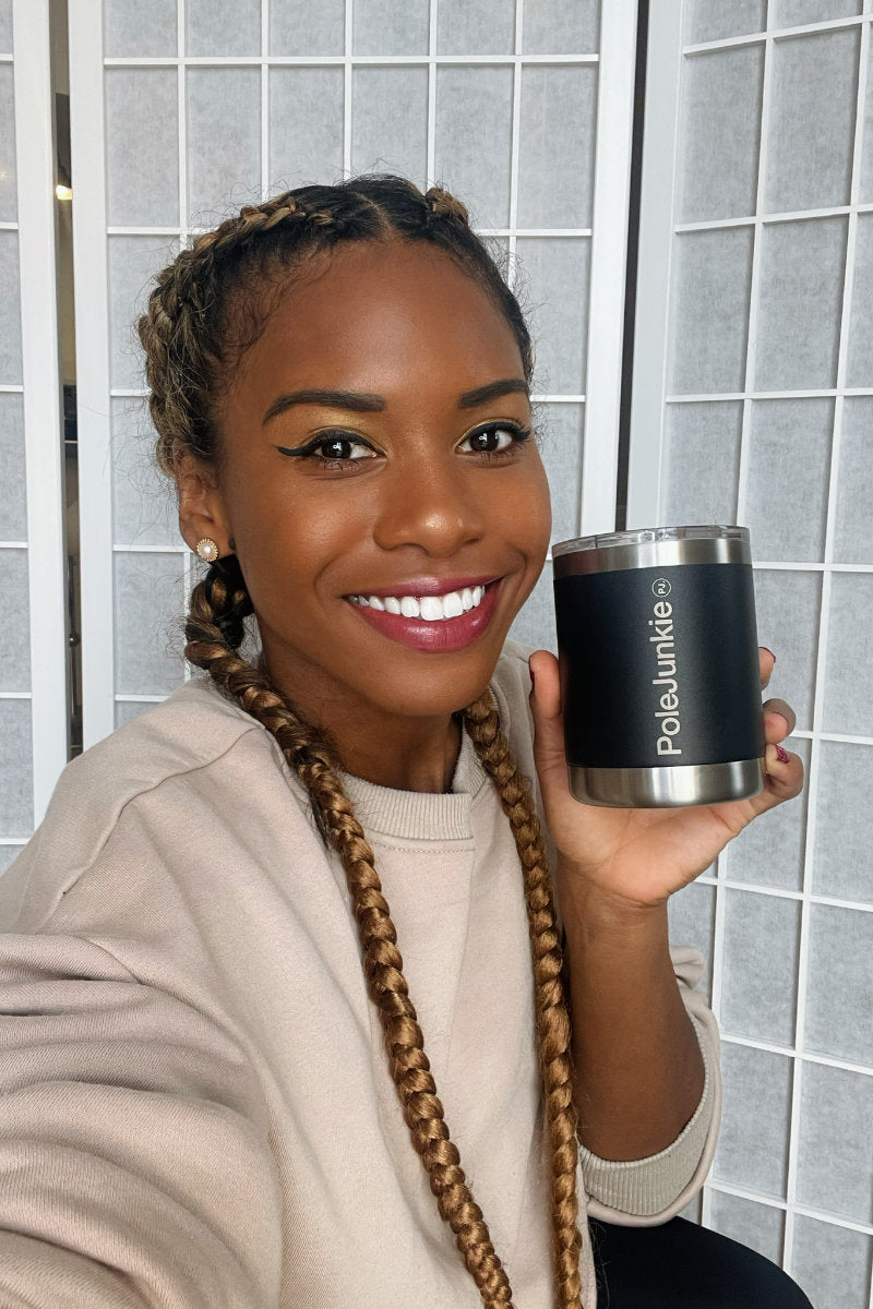 Pole Junkie Travel Coffee Cup - Black-Pole Junkie-Pole Junkie