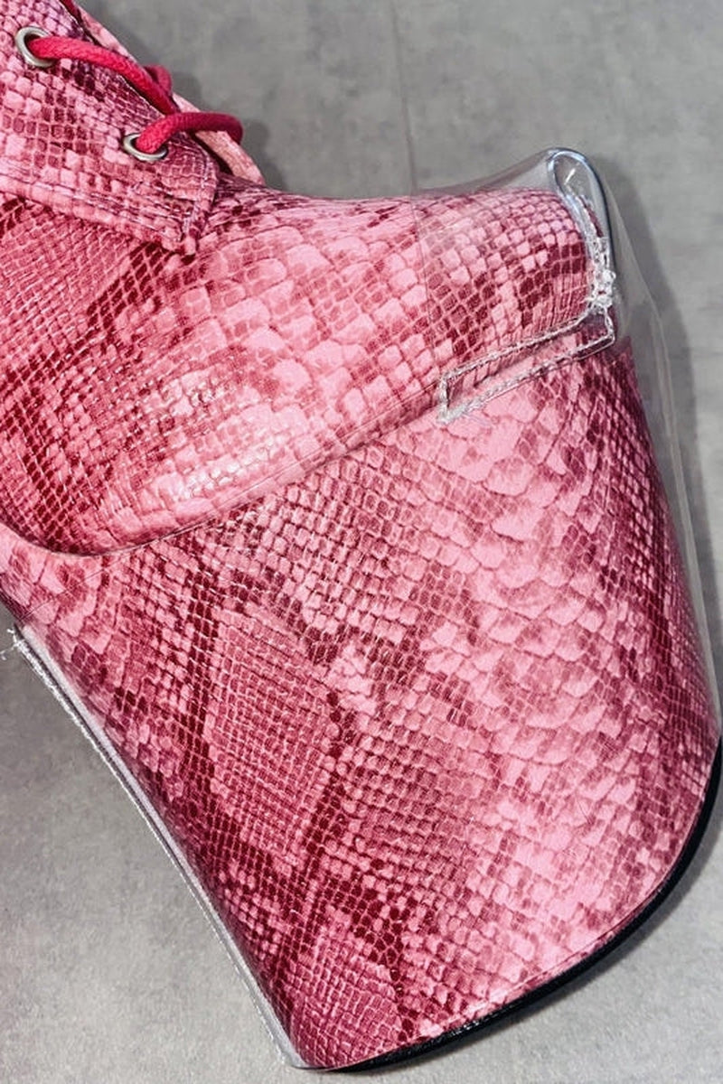 Hella Heels Classique Shoe Protector - Clear (White back)-Hella Heels-Pole Junkie